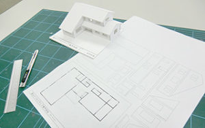 模型作り オープンキャンパス 建築学科